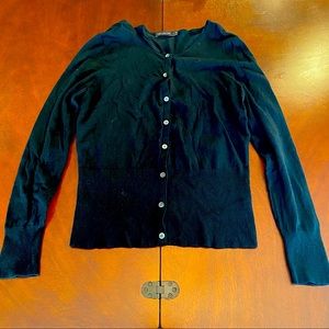 Women’s black cardigan from The Limited